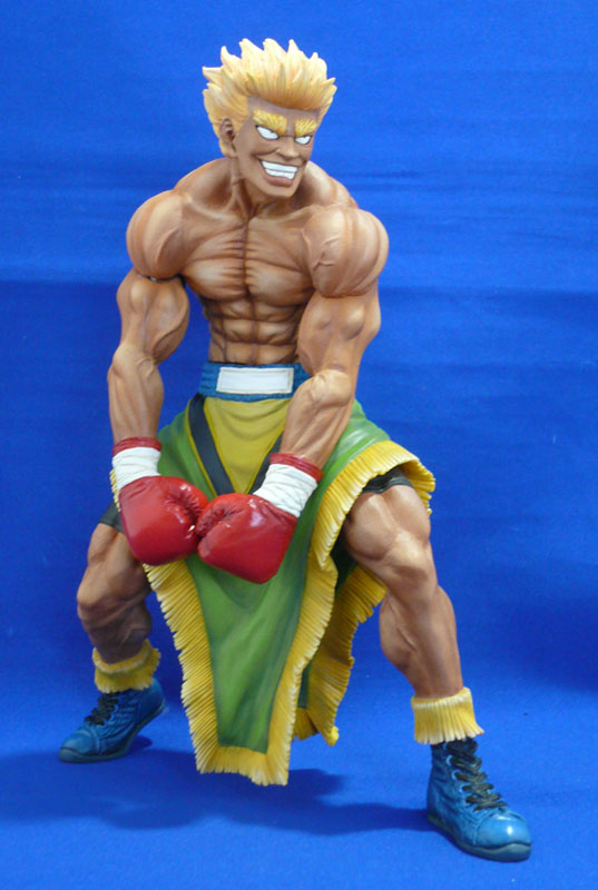 Hajime no Ippo THE FIGHTING! New Challenger Brian Hawk Real Figure spider  web scan version : : Toys & Games