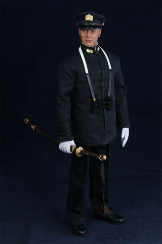 3R x FEWTURE Toshiro Mifune Combined Fleet Commander Winter Uniform (navy blue) Posable Figure