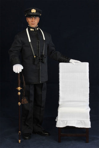 3R x FEWTURE Toshiro Mifune Combined Fleet Commander Winter Uniform (navy blue) Posable Figure