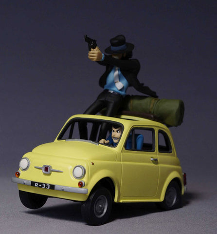 "Lupin the 3rd" Treasure On Desk Figure act. 1 -Tsuiseki- Lupin the 3rd & Jigen