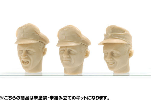Maschinen Krieger 1/20 Strahl Army Male Head Parts (A) Unpainted Assembly Kit