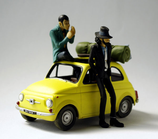 "Lupin the 3rd" Treasure On Desk Figure act. 2 Tabiji