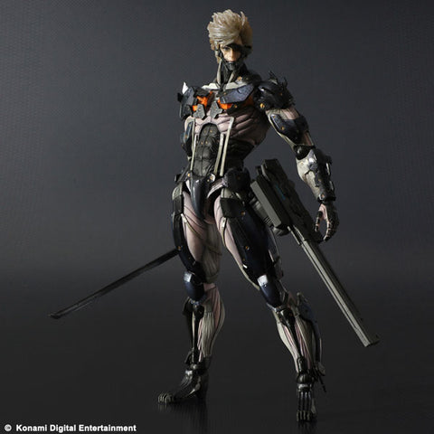 Play Arts Kai - Metal Gear Rising: Revengeance: Raiden Custom Body Yellow Action Figure