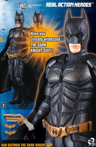 Real Action Heroes-424 Batman THE DARK KNIGHT SUIT　
