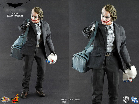 Movie Masterpiece - The Dark Knight 1/6 Scale Figure: Joker (Bank Robber)