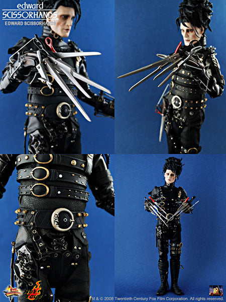 Movie Masterpiece Edward Scissorhands 1/6 Scale, Figure Edward, Edward Scissorhands Single Item