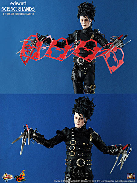 Movie Masterpiece Edward Scissorhands 1/6 Scale, Figure Edward, Edward Scissorhands Single Item