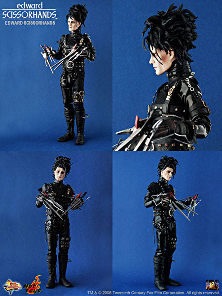 Movie Masterpiece Edward Scissorhands 1/6 Scale, Figure Edward, Edward Scissorhands Single Item