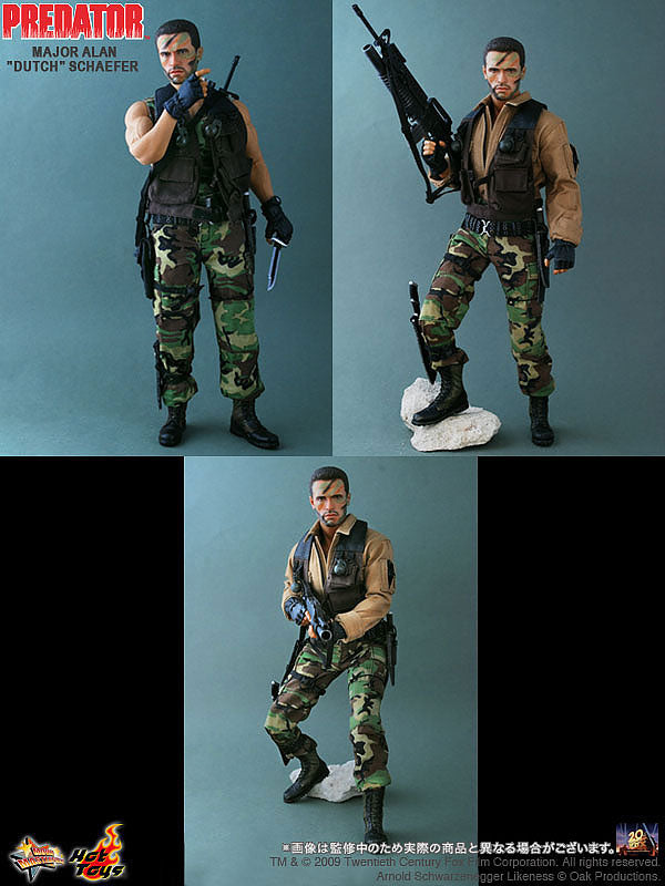 Movie Masterpiece - Predator 1/6 Scale Figure: Major Alan "Dutch" Schaefer