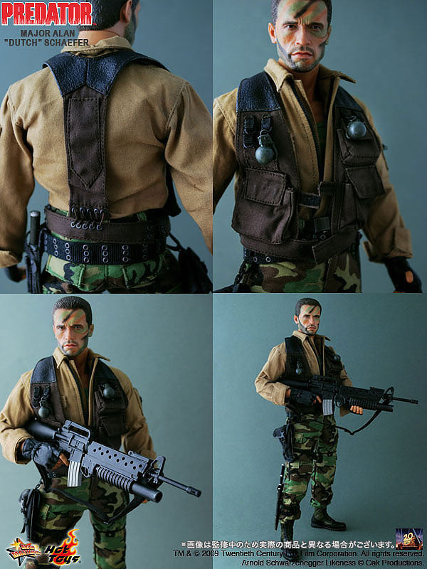 Movie Masterpiece - Predator 1/6 Scale Figure: Major Alan "Dutch" Schaefer