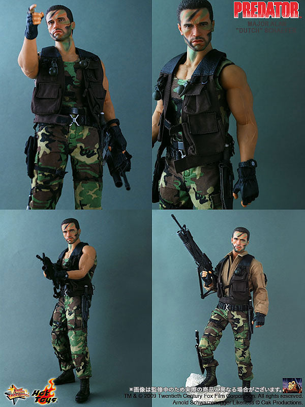 Movie Masterpiece - Predator 1/6 Scale Figure: Major Alan "Dutch" Schaefer