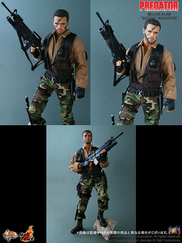 Movie Masterpiece - Predator 1/6 Scale Figure: Major Alan "Dutch" Schaefer