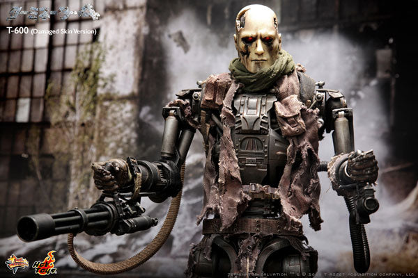 Movie Masterpiece - Terminator Salvation: T-600 Damage Skin