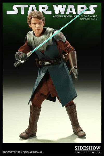 Star Wars - Anakin Skywalker Clone Wars Version 12 Inch Figure