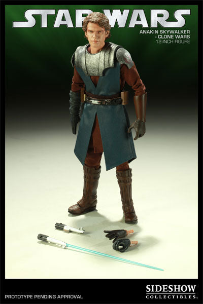 Star Wars - Anakin Skywalker Clone Wars Version 12 Inch Figure