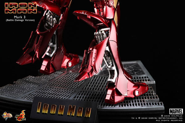 Movie Masterpiece - Iron Man 1/6 Scale Figure: Iron Man Mark 3 (Battle Damage Version)