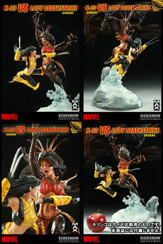 Marvel - Versus Diorama Statue: X-23 VS Lady Deathstrike