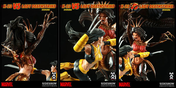 Marvel - Versus Diorama Statue: X-23 VS Lady Deathstrike