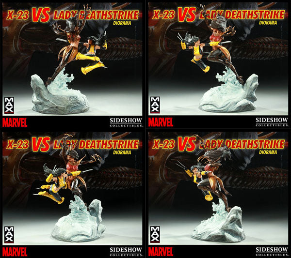 Marvel - Versus Diorama Statue: X-23 VS Lady Deathstrike