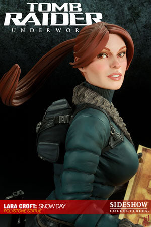 Tomb Raider Underworld - Statue: Lara Croft Snow Day
