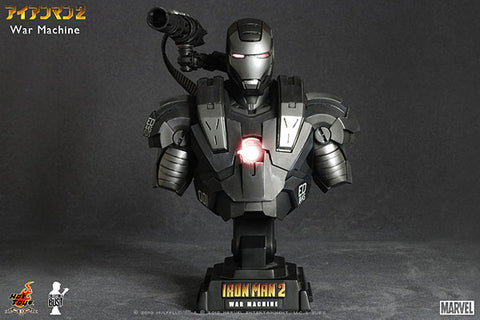 Hot Toys Bust Iron Man 2 War Machine 1/4 Scale Bust