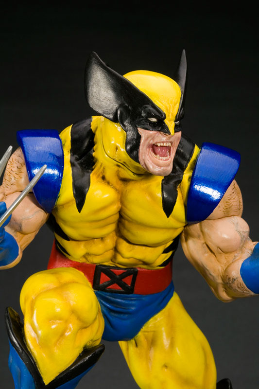 "X-MEN" Fine Art Statue Wolverine Danger Room Sessions　