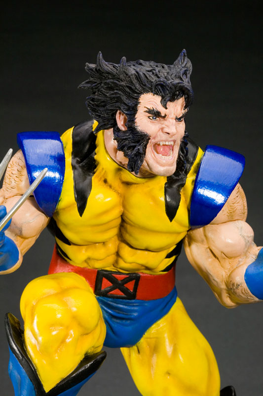 "X-MEN" Fine Art Statue Wolverine Danger Room Sessions　