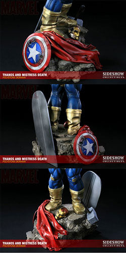 Marvel - Diorama Statue: Thanos & Mistress Death Complete Statue