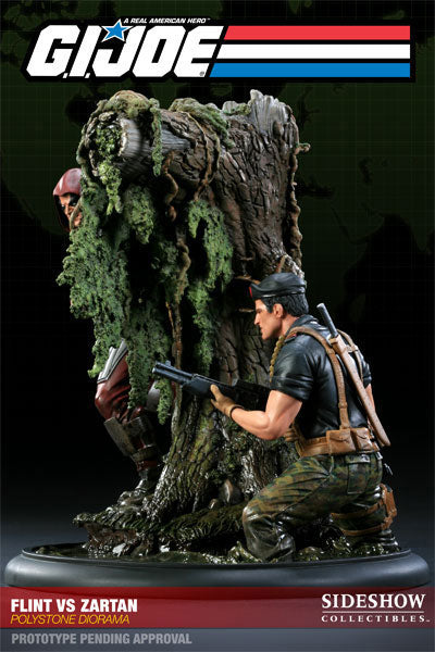 G.I.JOE - Versus Diorama Statue: Flint VS Zartan