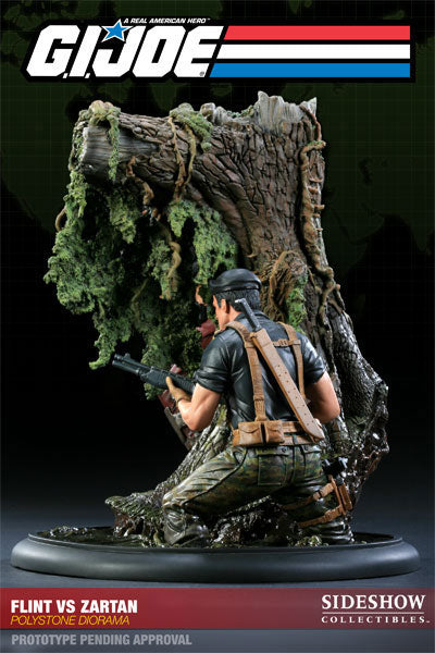 G.I.JOE - Versus Diorama Statue: Flint VS Zartan