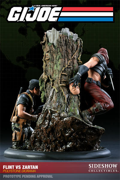 G.I.JOE - Versus Diorama Statue: Flint VS Zartan