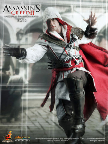 Video Game Masterpiece - 1/6 Scale Fully Posable Figure: Assassin's Creed II - Ezio Auditore