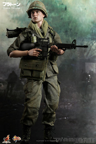 Movie Masterpiece - Platoon 1/6 Scale Figure: Chris Taylor　