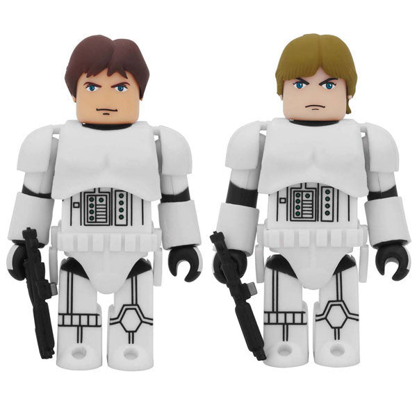 Kubrick No.275 Storm Trooper Luke Skywalker Ver. and Han Solo Ver. 2 Pack