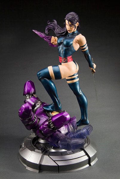 "X-MEN" Fine Art Statue Psylocke Danger Room Sessions