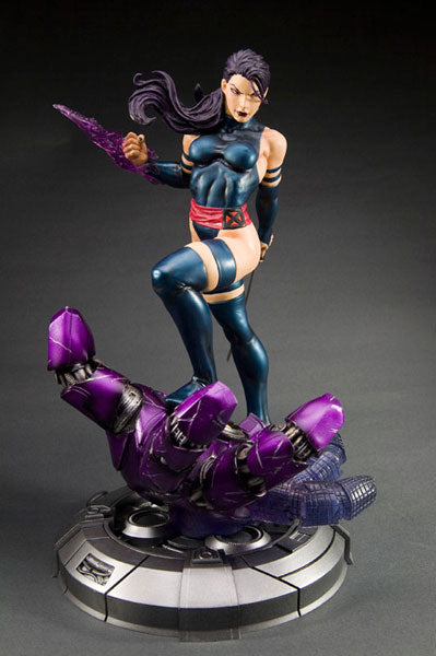 "X-MEN" Fine Art Statue Psylocke Danger Room Sessions　