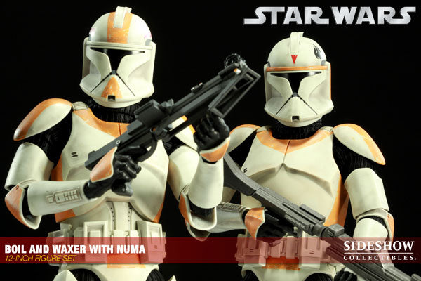 Star Wars 1/6 Scale Figure - Militaries Of Star Wars Boil & Waxer (With Numa)