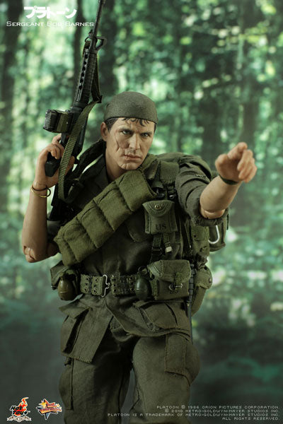 Movie Masterpiece - Platoon 1/6 Scale Figure: Sergeant Barnes　