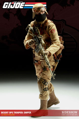 G.I.JOE - 12 Inch Action Figure: Desert Ops Trooper Sniper