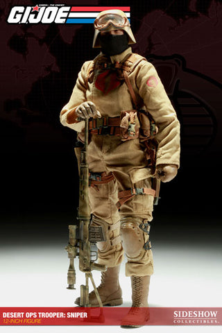 G.I.JOE - 12 Inch Action Figure: Desert Ops Trooper Sniper