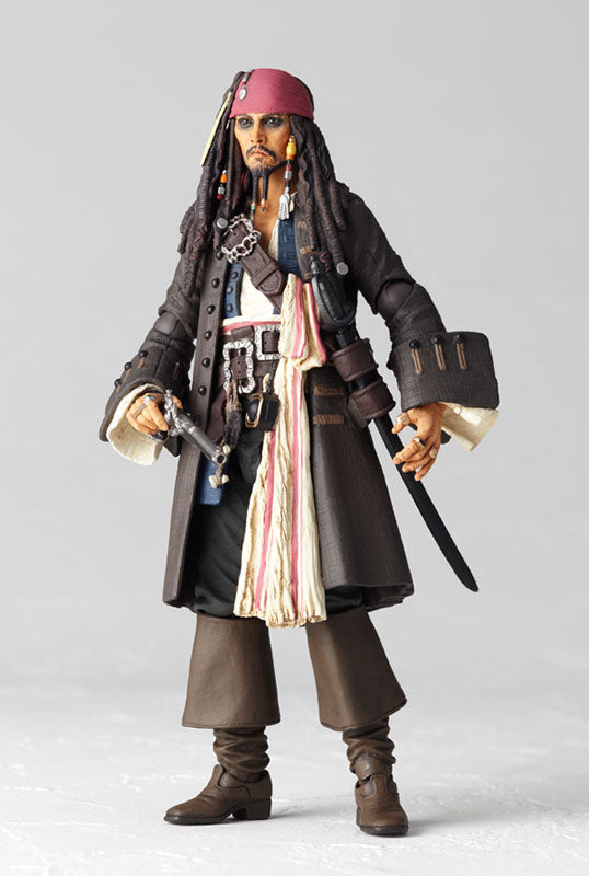 SCI-FI Revoltech Series No.025 "Pirates of the Caribbean" Jack Sparrow