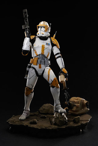 Star Wars ARTFX Commander Cody Light-up Edition PVC Pre-painted Easy Assembly Kit　