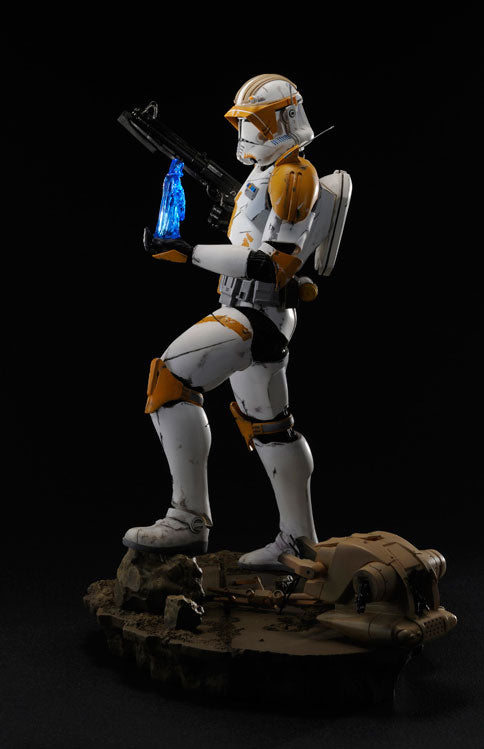 Star Wars ARTFX Commander Cody Light-up Edition PVC Pre-painted Easy Assembly Kit　