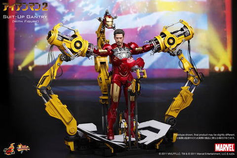 Movie Masterpiece 1/6 Scale Figure: Iron Man 2 SuitUp Gantry [With Figure]　