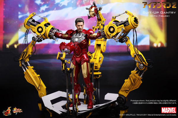 Movie Masterpiece 1/6 Scale Figure: Iron Man 2 SuitUp Gantry [With Figure]　