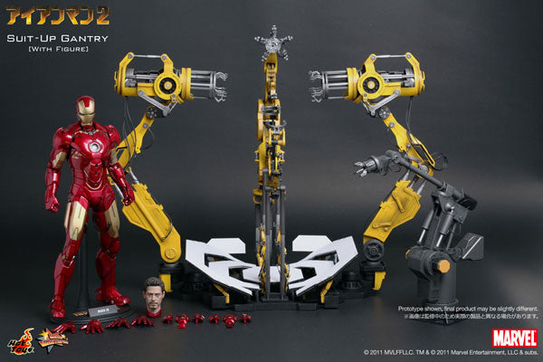 Movie Masterpiece 1/6 Scale Figure: Iron Man 2 SuitUp Gantry [With