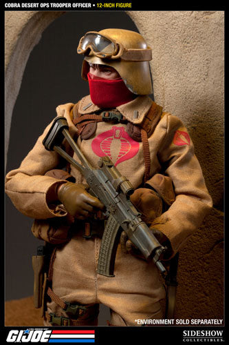 G.I.JOE - 12 Inch Action Figure: Cobra Officer (Desert Ops Trooper Officer)