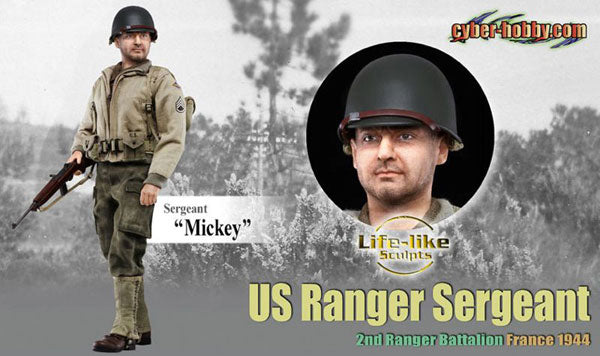 Dragon Action Figure 1/6 US Army 2nd Ranger Battalion General "Mickey" France 1944