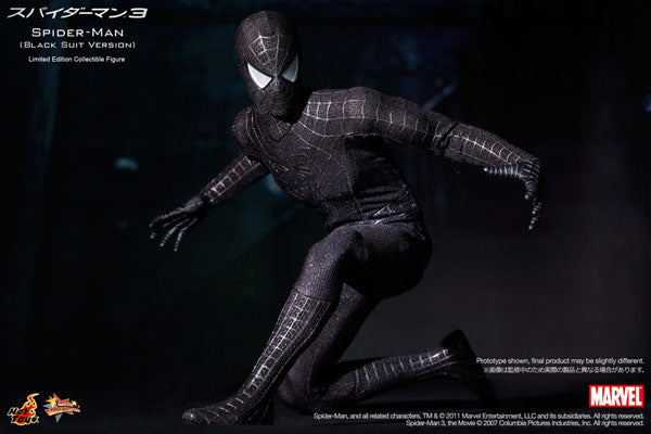 Spider-Man 3 figurine Movie Masterpiece 1/6 Spider-Man (Black Suit
