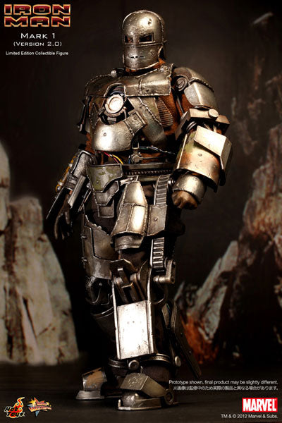 Movie Masterpiece - Iron Man 1/6 Scale Figure: Iron Man Mark 1 (Version 2.0)　